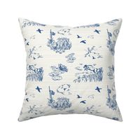 Boykin Hunt Test Toile: Blue