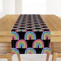 rainbow arch black