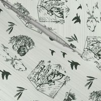 Boykin Hunt Test Toile: Green