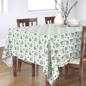 Boykin Hunt Test Toile: Green