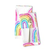 rainbow arch white