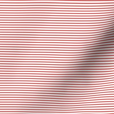 stripes tiny hoizontal red e0201b