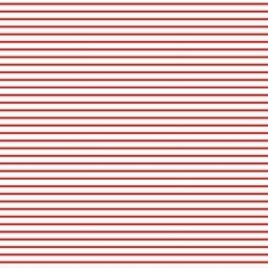 stripes tiny hoizontal red e0201b