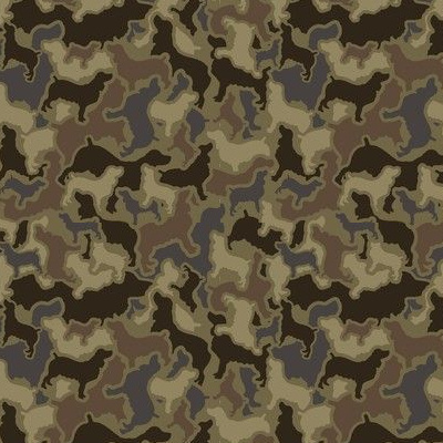 Custom Camouflage Fabric, Wallpaper and Home Decor | Spoonflower