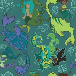 mermaids seahorse lochness[4]