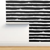 Black stripes. Horizontal