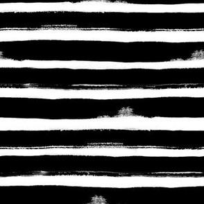 Black stripes. Horizontal