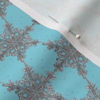 Snow Lace Blue