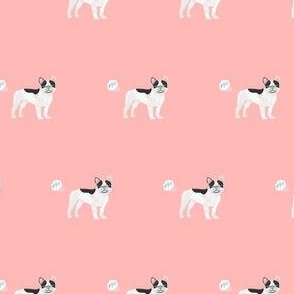 frenchie french bulldog fart dog breed funny fabric pink