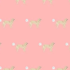 golden retriever fart dog breed funny fabric pink
