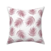 8" Palm Leaves - Mauve