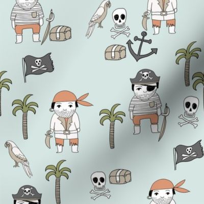 pirates coordinate pirate quilt fabric nursery