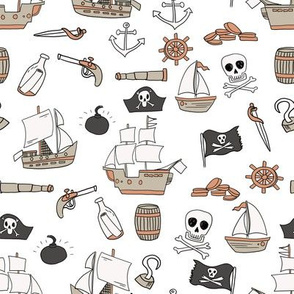 pirate coordinate pirate quilt fabric nursery