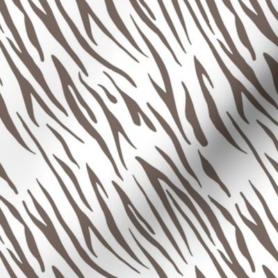 6" Tiger Stripes - Dark Tan