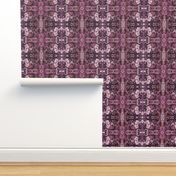 BN4 -  SM - Abstract Marbled Mystery Tapestry in Purple - Burgundy - Lavender - Mauve - Olive