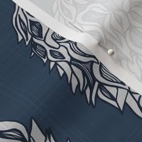 Magnolia Story Pod - Indigo Linen