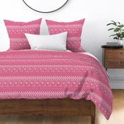 Ornate Mud Cloth - Pink // Small