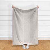 French Cream Linen Stripe