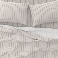 French Cream Linen Stripe