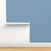 French Blue Linen Stripe