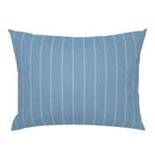 French Blue Linen Stripe