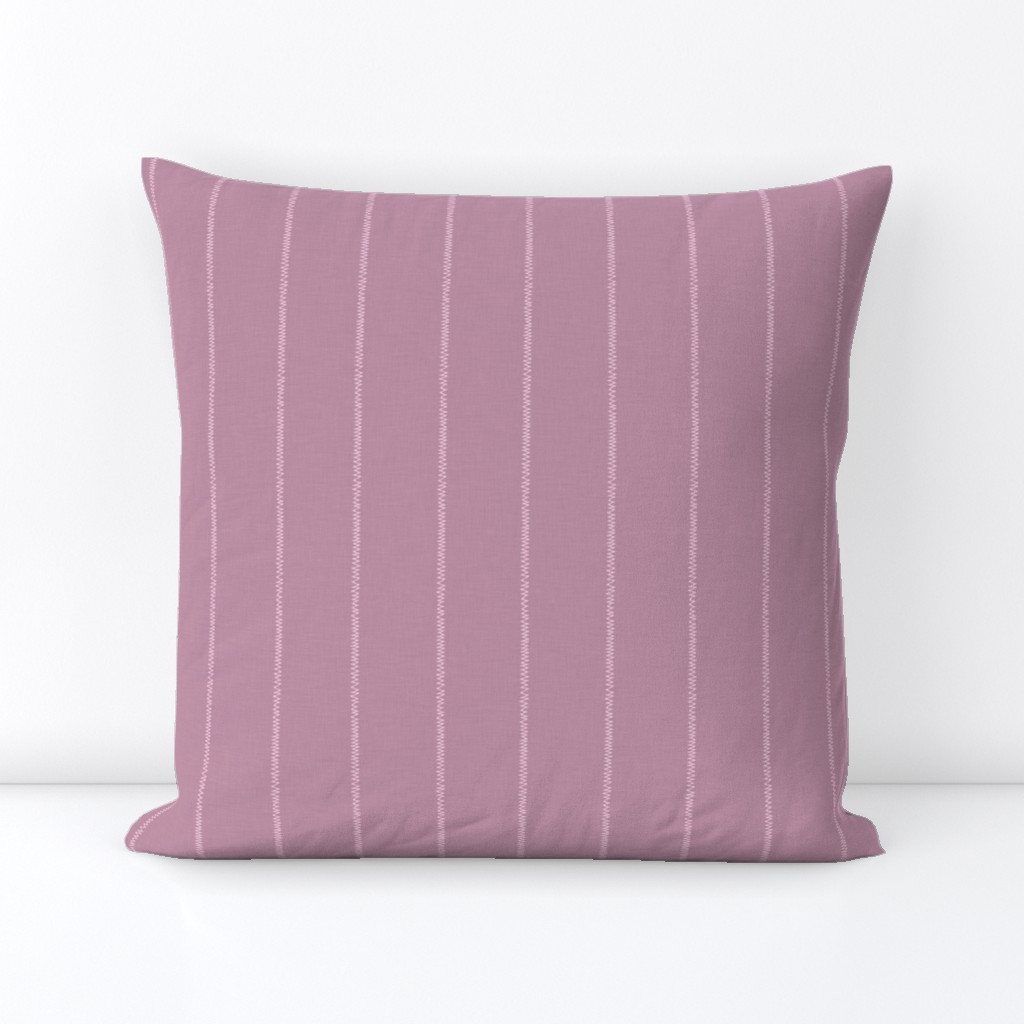 French Pink Linen Stripe