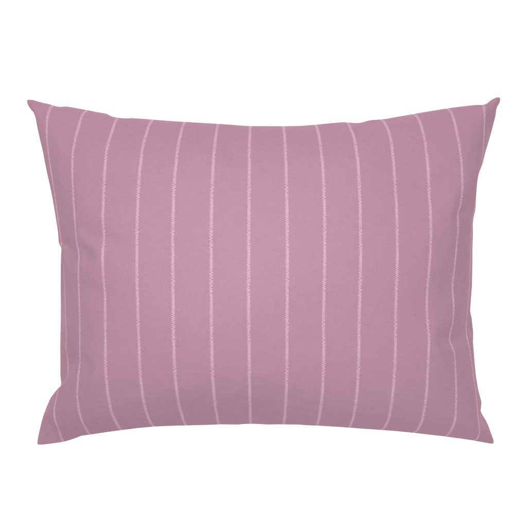 French Pink Linen Stripe