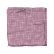 French Pink Linen Check