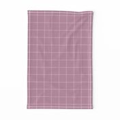 French Pink Linen Check