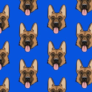 German Shepherd (blue)