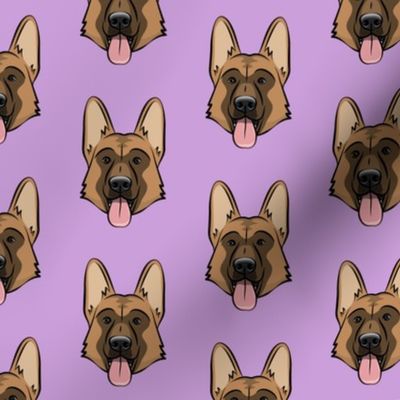 German Shepherd (purple)