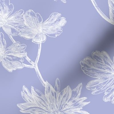 Jacobin Toile blue violet 2