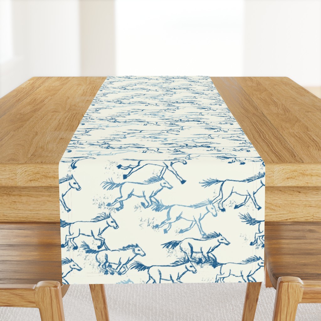 wild and free teal on ivory