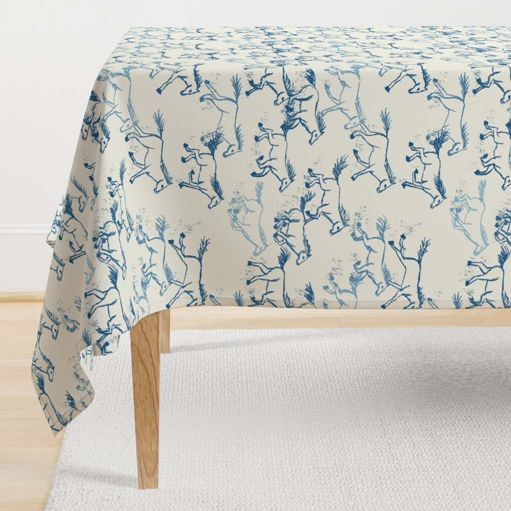 wild and free teal on ivory