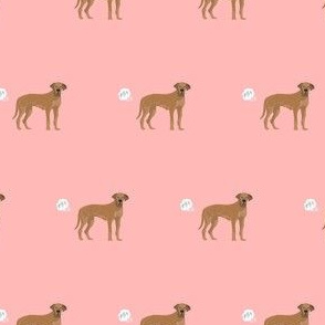 great dane funny fart dog breed fabric pink