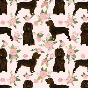 boykin spaniel pet quilt d  dog nursery coordinate floral