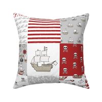 pirate quilt wholecloth nursery pirates theme
