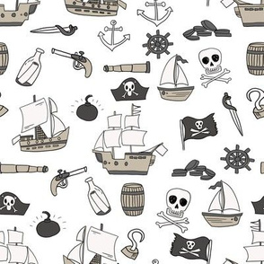 mixed pirates quilt cute coordinate nursery pirate theme 
