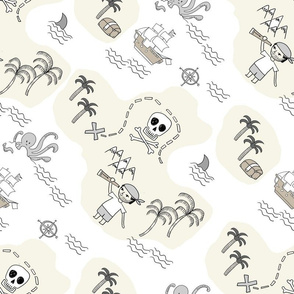 treasure map pirates quilt cute coordinate nursery pirate theme 