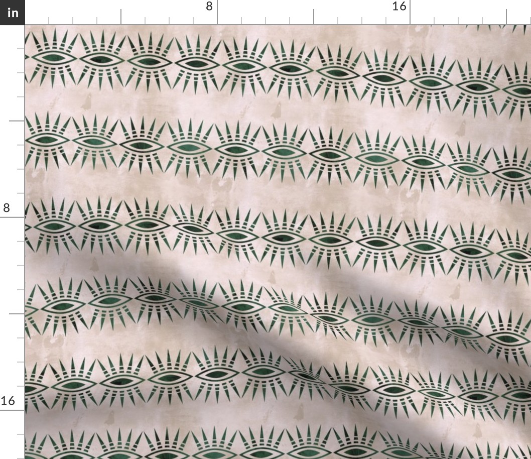 Mila Stripe cream pine horizontal