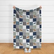 brussels griffon pet quilt b dog breed nursery cheater quilt wholecloth