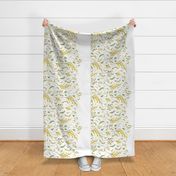 Mountainside Meadows Cascading Tea Towel Wildflower Cut and Sew