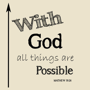 WITH GOD POSSIBLE
