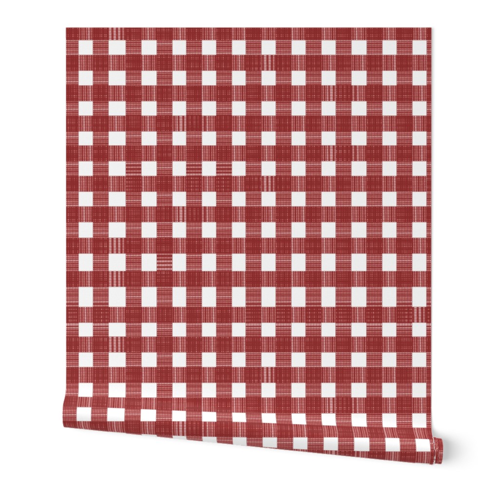 Picnic Blanket Red Check