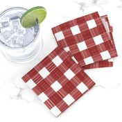 Picnic Blanket Red Check