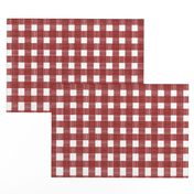 Picnic Blanket Red Check