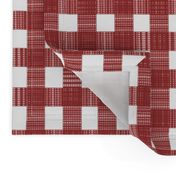 Picnic Blanket Red Check