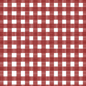 Picnic Blanket Red Check