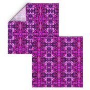 BN7 - SM - Marbled Mystery Tapestry in Pink - Purple - Burgundy - Brown 