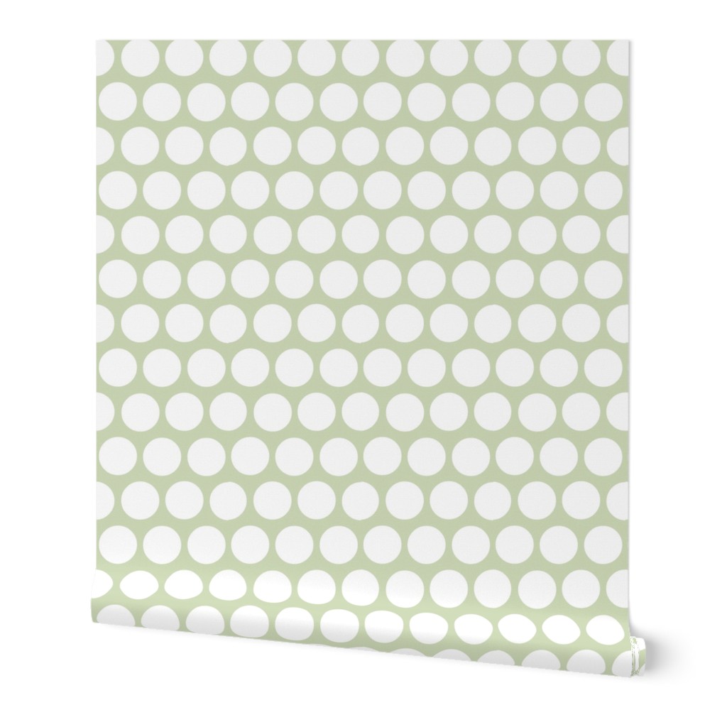 polka dot lg-light green